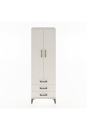 Hyperion Dolap 2 Raflı 3 Çekmeceli 2 Kapaklı 60x44x182 Aytaşı-Aytaşı
