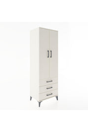 Hyperion Dolap 2 Raflı 3 Çekmeceli 2 Kapaklı 60x44x182 Aytaşı-Aytaşı