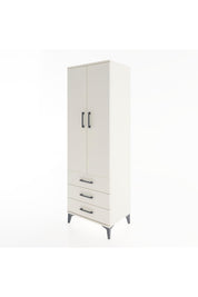 Hyperion Dolap 2 Raflı 3 Çekmeceli 2 Kapaklı 60x44x182 Aytaşı-Aytaşı
