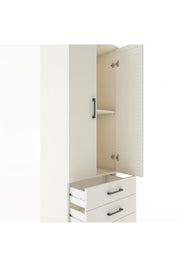 Hyperion Dolap 2 Raflı 3 Çekmeceli 2 Kapaklı 60x44x182 Aytaşı-Aytaşı