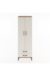 Hyperion Dolap 4 Raflı 2 Çekmeceli 2 Kapaklı 60x44x182 Çam-Aytaşı