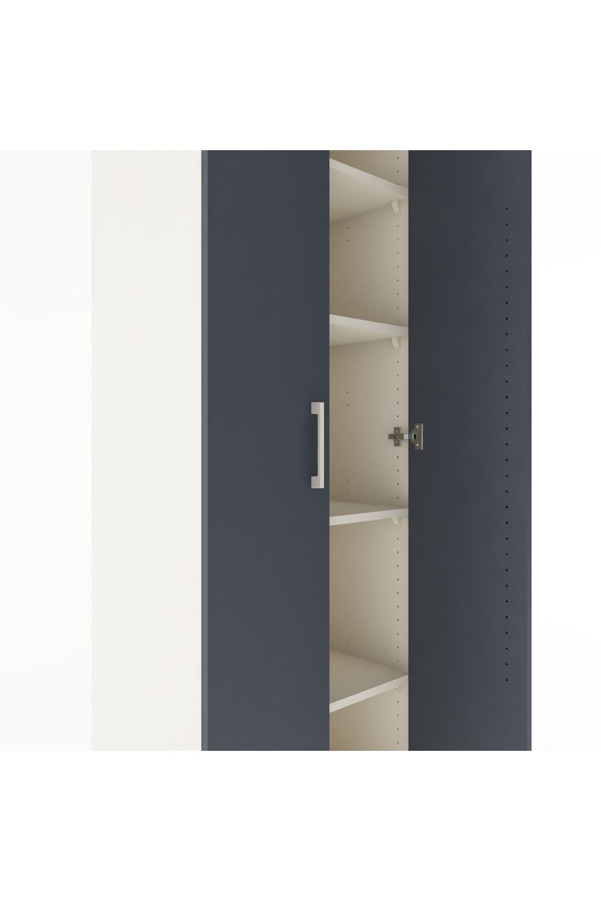 Hyperion Dolap 4 Raflı 60x44x182 Aytaşı-Antrasit