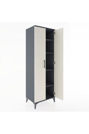 Hyperion Dolap 4 Raflı 60x44x182 Antrasit-Aytaşı