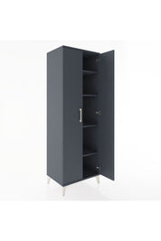 Hyperion Dolap 4 Raflı 60x44x182 Antrasit-Antrasit