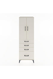 Hyperion Dolap 2 Raflı 4 Çekmeceli 2 Kapaklı 60x44x182 Aytaşı-Aytaşı