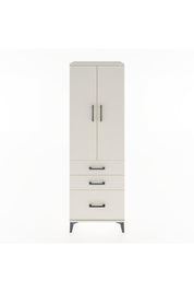 Hyperion Dolap 2 Raflı 3 Çekmeceli 2 Kapaklı 60x44x182 Aytaşı-Aytaşı