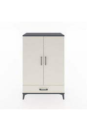 Hyperion Dolap Tek Raflı Tek Çekmeceli Tek Askılı 88x44x134 - S51M116V4B