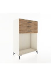 Hyperion Dolap 3 Çekmeceli 88x44x134 Aytaşı-Çam