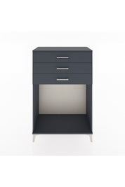 Hyperion Dolap 3 Çekmeceli 88x44x134 Antrasit-Antrasit