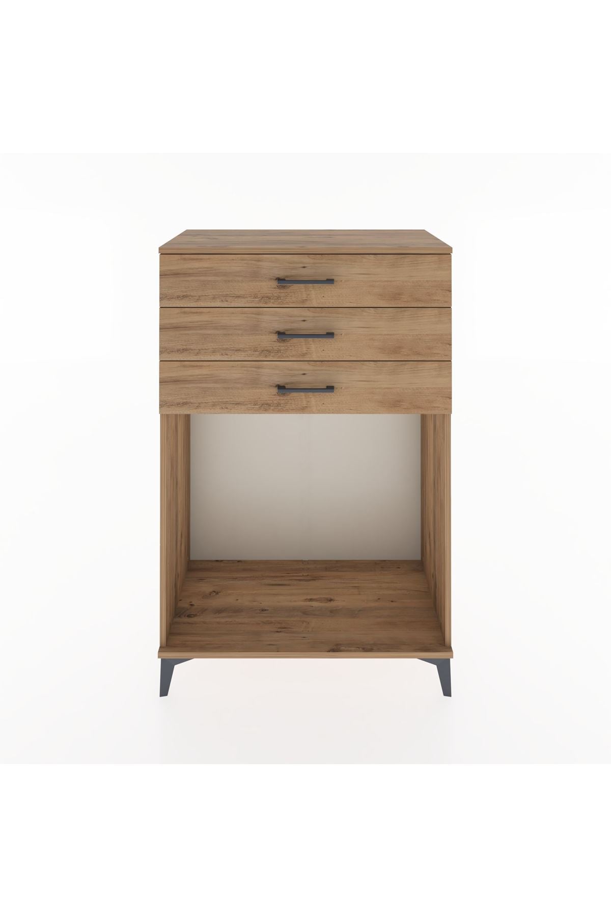 Hyperion Dolap 3 Çekmeceli 88x44x134 Çam-Çam