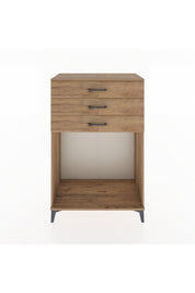Hyperion Dolap 3 Çekmeceli 88x44x134 Çam-Çam