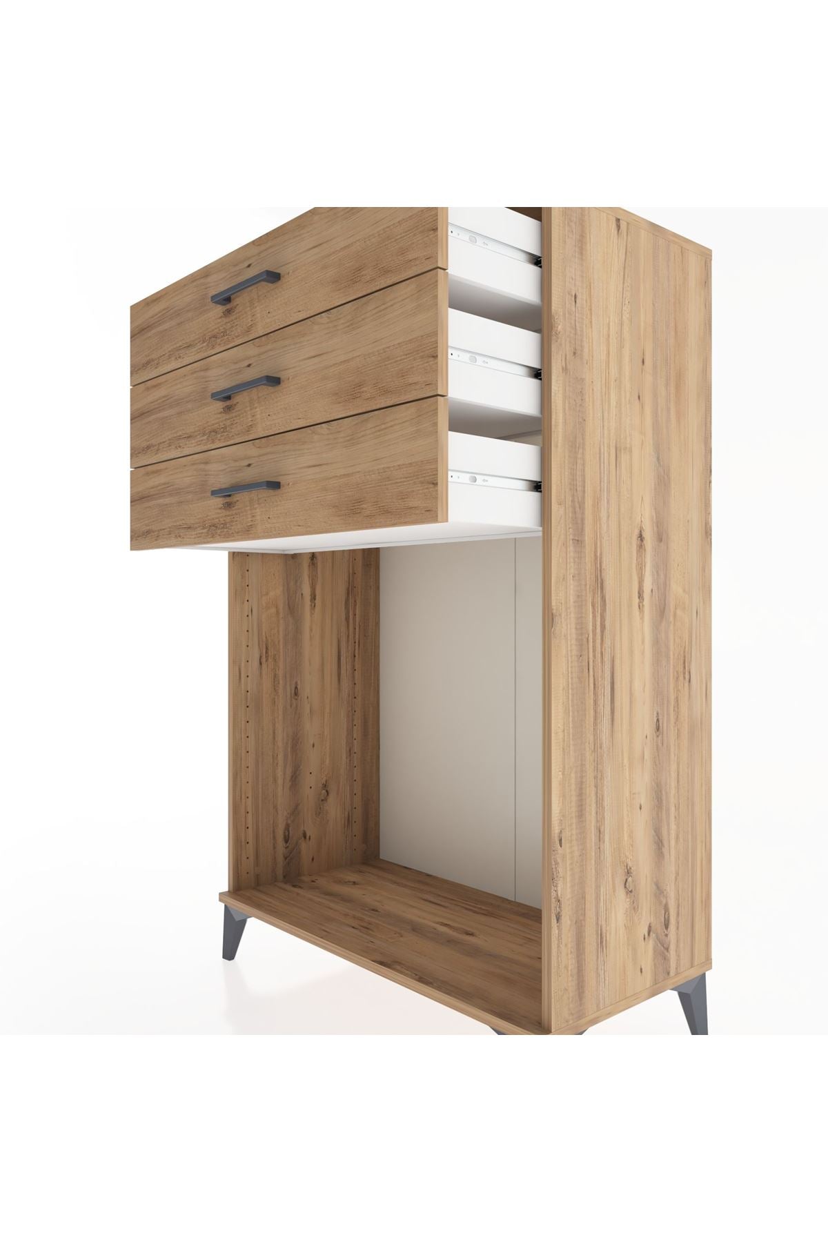 Hyperion Dolap 3 Çekmeceli 88x44x134 - S51M122V9B