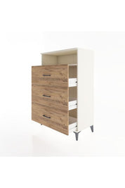 Hyperion Dolap Tek Raflı 3 Çekmeceli 88x44x134 Aytaşı-Çam