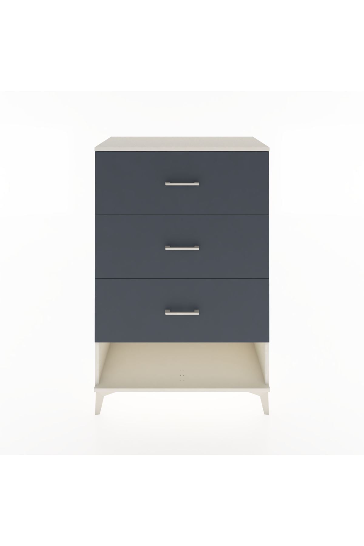 Hyperion Dolap 3 Çekmeceli 88x44x134 Aytaşı-Antrasit