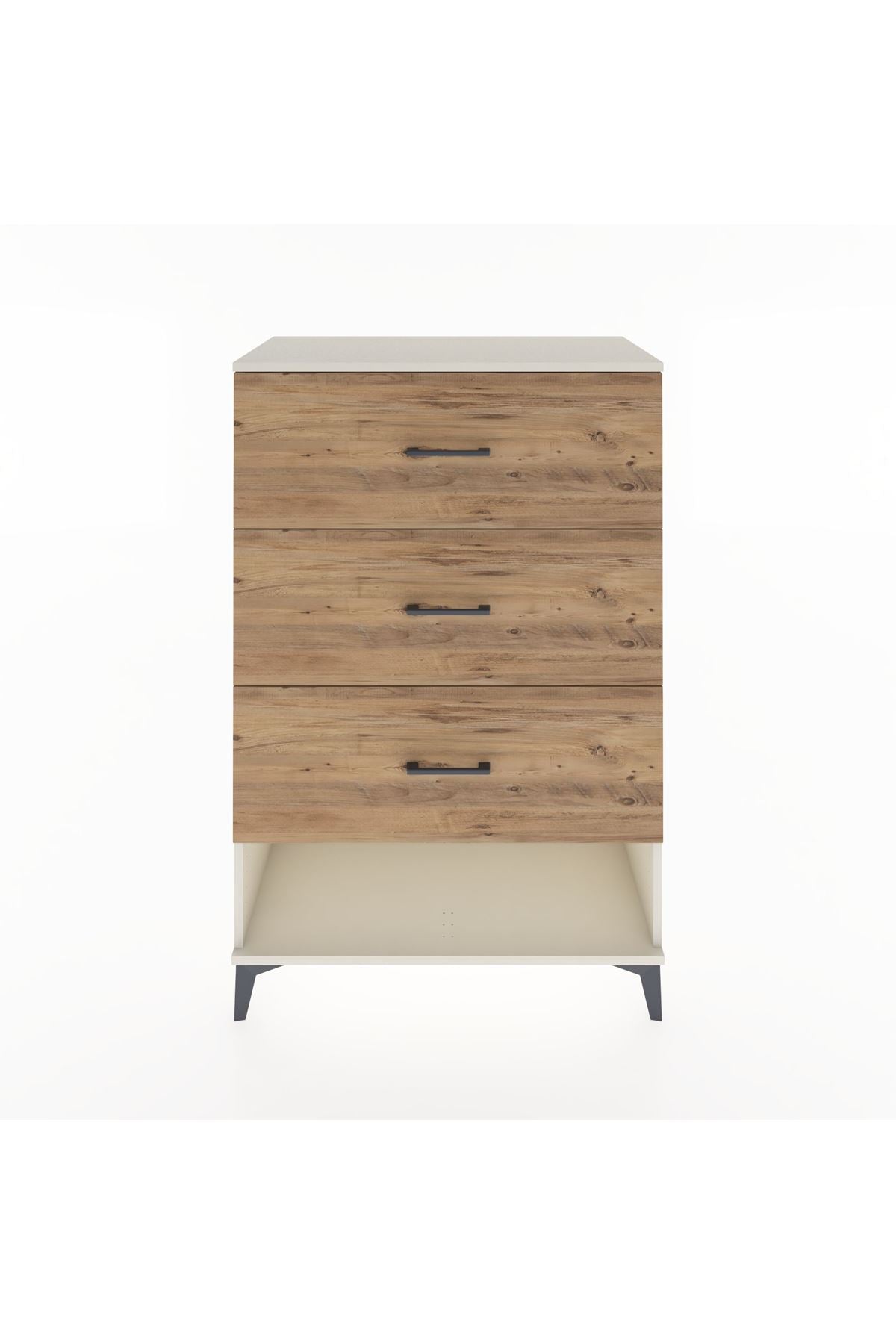Hyperion Dolap 3 Çekmeceli 88x44x134 Aytaşı-Çam