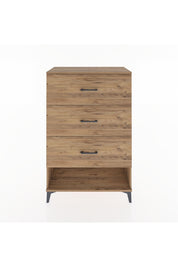 Hyperion Dolap 3 Çekmeceli 88x44x134 Çam-Çam