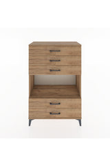 Hyperion Dolap Tek Raflı 5 Çekmeceli 88x44x134