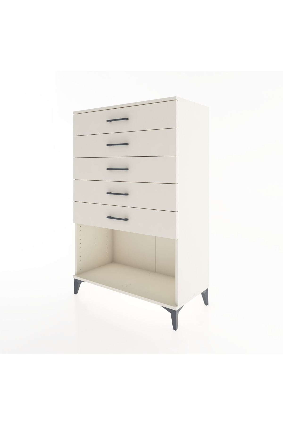 Hyperion Dolap 5 Çekmeceli 88x44x134 Aytaşı-Aytaşı