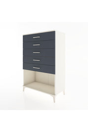 Hyperion Dolap 5 Çekmeceli 88x44x134 Aytaşı-Antrasit