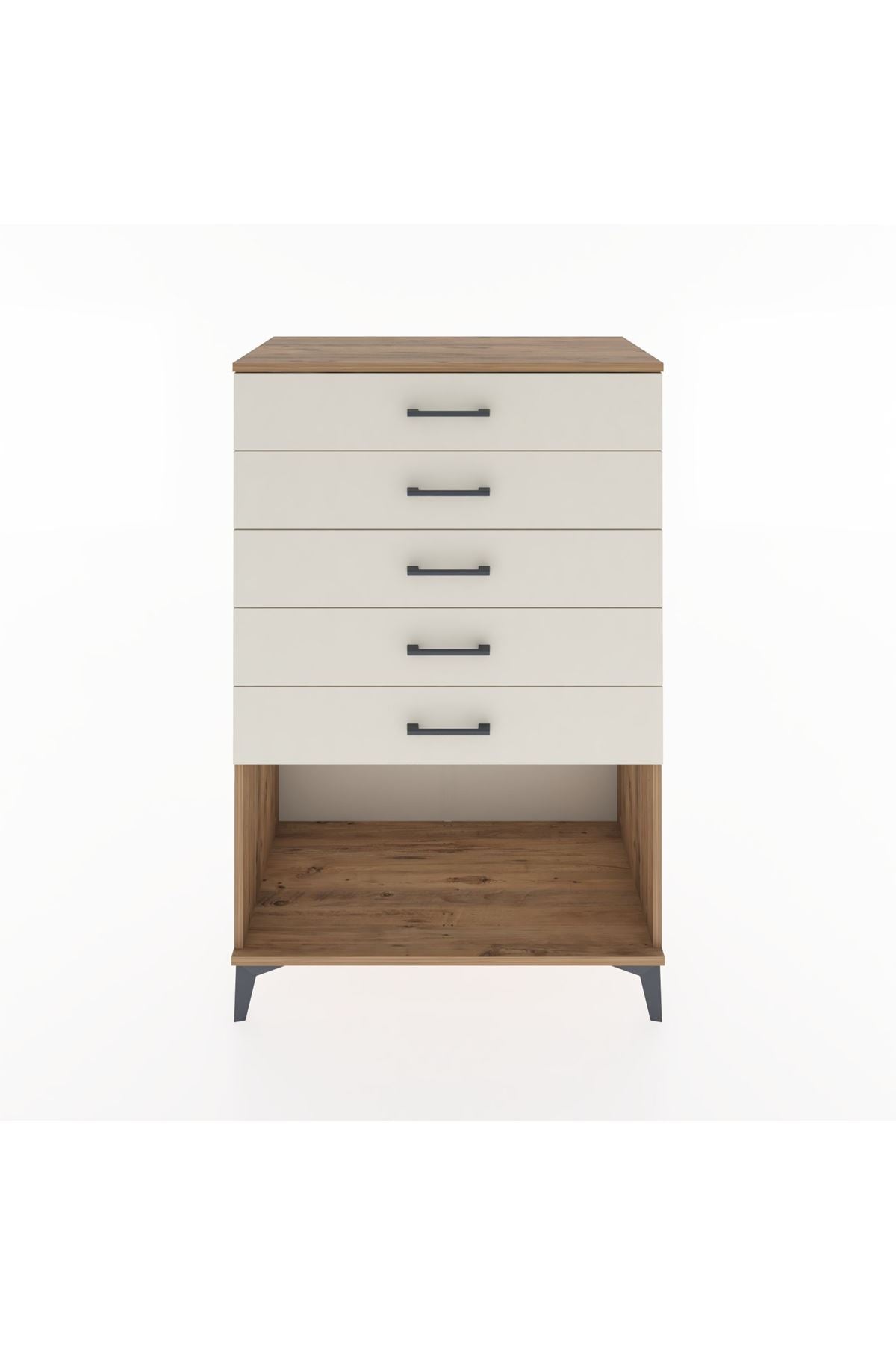 Hyperion Dolap 5 Çekmeceli 88x44x134 Çam-Aytaşı