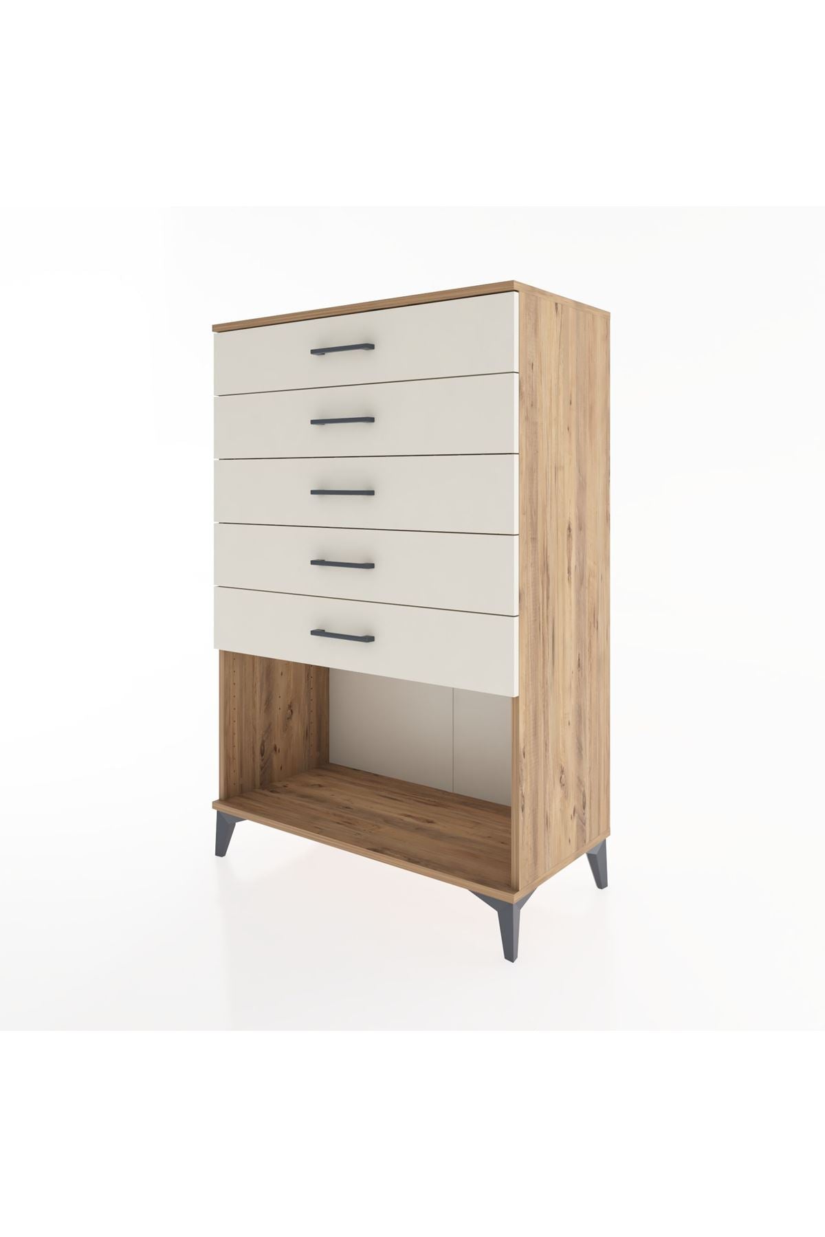 Hyperion Dolap 5 Çekmeceli 88x44x134 - S51M128V7B