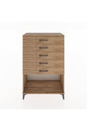 Hyperion Dolap 5 Çekmeceli 88x44x134 Çam-Çam