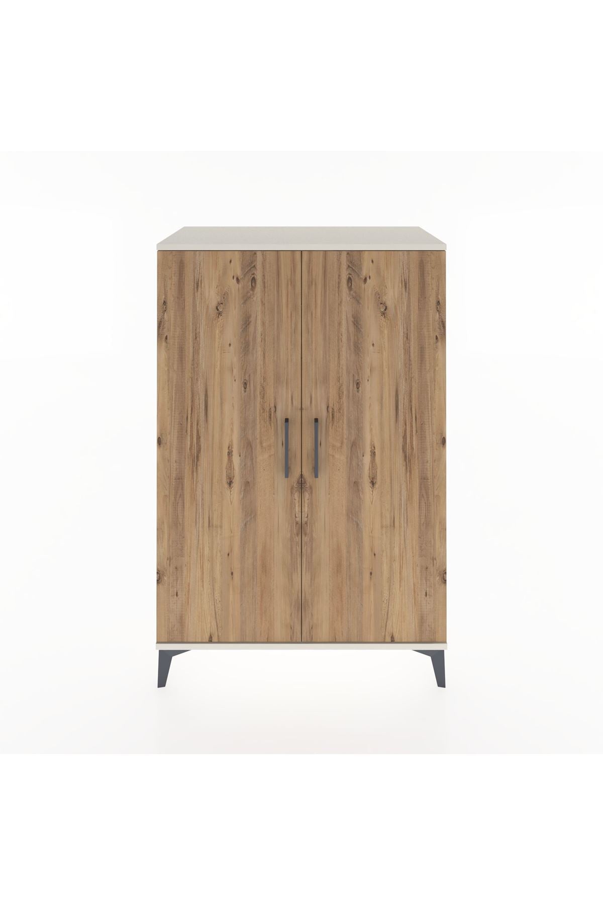 Hyperion Dolap 2 Kapaklı Tek Askılı 88x44x134 Aytaşı-Çam