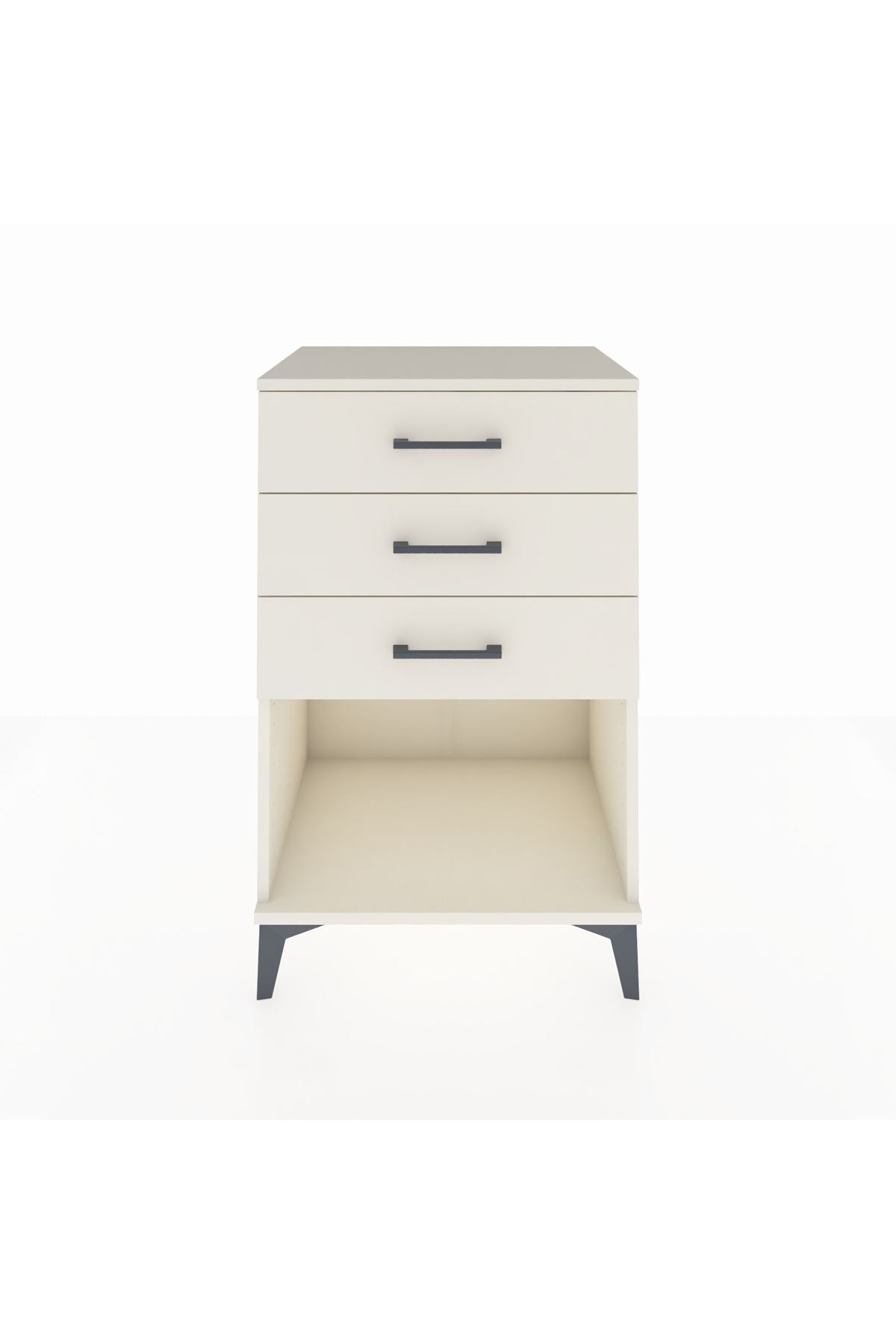 Hyperion Komodin 3 Çekmeceli 60x44x96 Aytaşı-Aytaşı