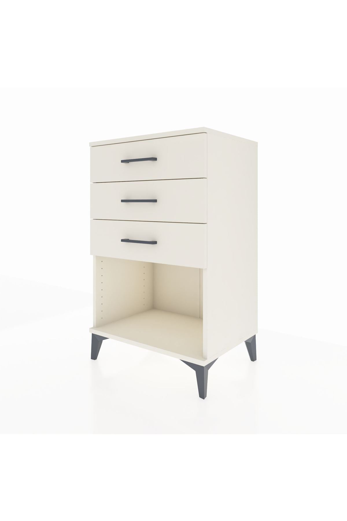 Hyperion Komodin 3 Çekmeceli 60x44x96 Aytaşı-Aytaşı