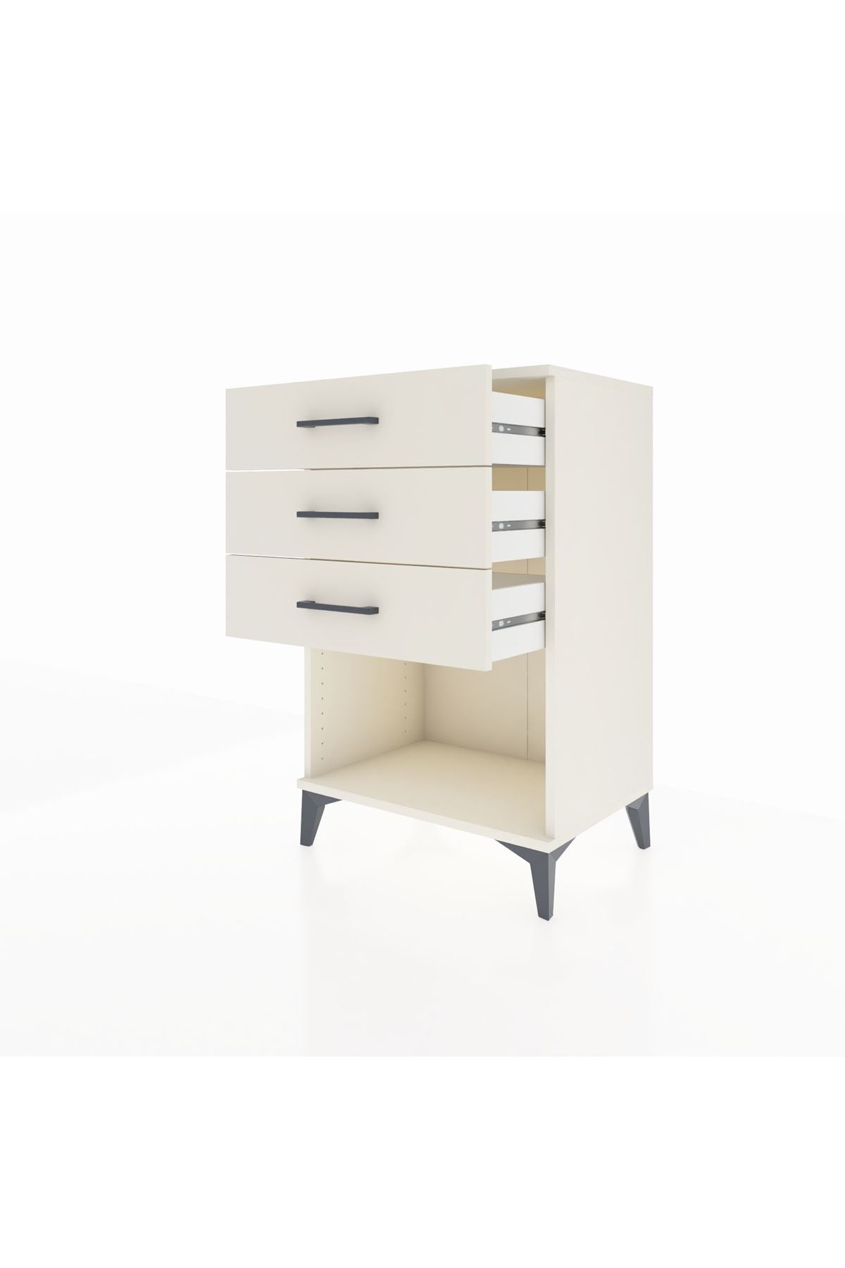 Hyperion Komodin 3 Çekmeceli 60x44x96 Aytaşı-Aytaşı