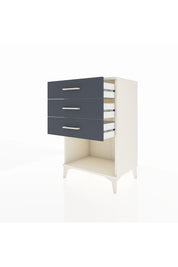 Hyperion Komodin 3 Çekmeceli 60x44x96 Aytaşı-Antrasit