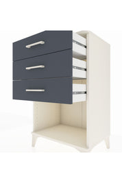 Hyperion Komodin 3 Çekmeceli 60x44x96 Aytaşı-Antrasit