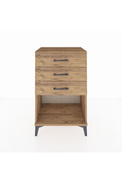 Hyperion Komodin 3 Çekmeceli 60x44x96 Çam-Çam