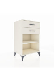 Hyperion Komodin Tek Raflı 2 Çekmeceli 60x44x96 Aytaşı-Aytaşı