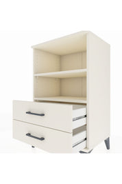 Hyperion Komodin 2 Raflı 2 Çekmeceli 60x44x96 Aytaşı-Aytaşı