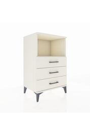 Hyperion Komodin Tek Raflı 3 Çekmeceli 60x44x96 Aytaşı-Aytaşı