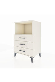 Hyperion Komodin Tek Raflı 3 Çekmeceli 60x44x96 Aytaşı-Aytaşı