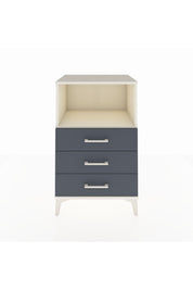 Hyperion Komodin Tek Raflı 3 Çekmeceli 60x44x96 Aytaşı-Antrasit