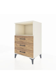 Hyperion Komodin Tek Raflı 3 Çekmeceli 60x44x96 Aytaşı-Çam