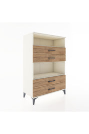 Hyperion Dolap 2 Raflı 4 Çekmeceli 88x44x134 Aytaşı-Çam