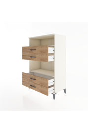 Hyperion Dolap 2 Raflı 4 Çekmeceli 88x44x134 Aytaşı-Çam