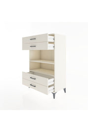 Hyperion Dolap 2 Raflı 4 Çekmeceli 88x44x134 Aytaşı-Aytaşı