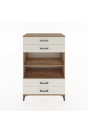 Hyperion Dolap 2 Raflı 4 Çekmeceli 88x44x134 Çam-Aytaşı