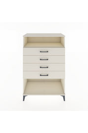 Hyperion Dolap Tek Raflı 4 Çekmeceli 88x44x134 - S51M132V1B