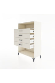 Hyperion Dolap Tek Raflı 4 Çekmeceli 88x44x134 - S51M132V1B