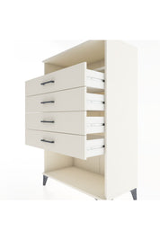 Hyperion Dolap Tek Raflı 4 Çekmeceli 88x44x134 - S51M132V1B