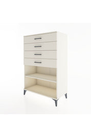 Hyperion Dolap Tek Raflı 4 Çekmeceli 88x44x134 - S51M133V1B