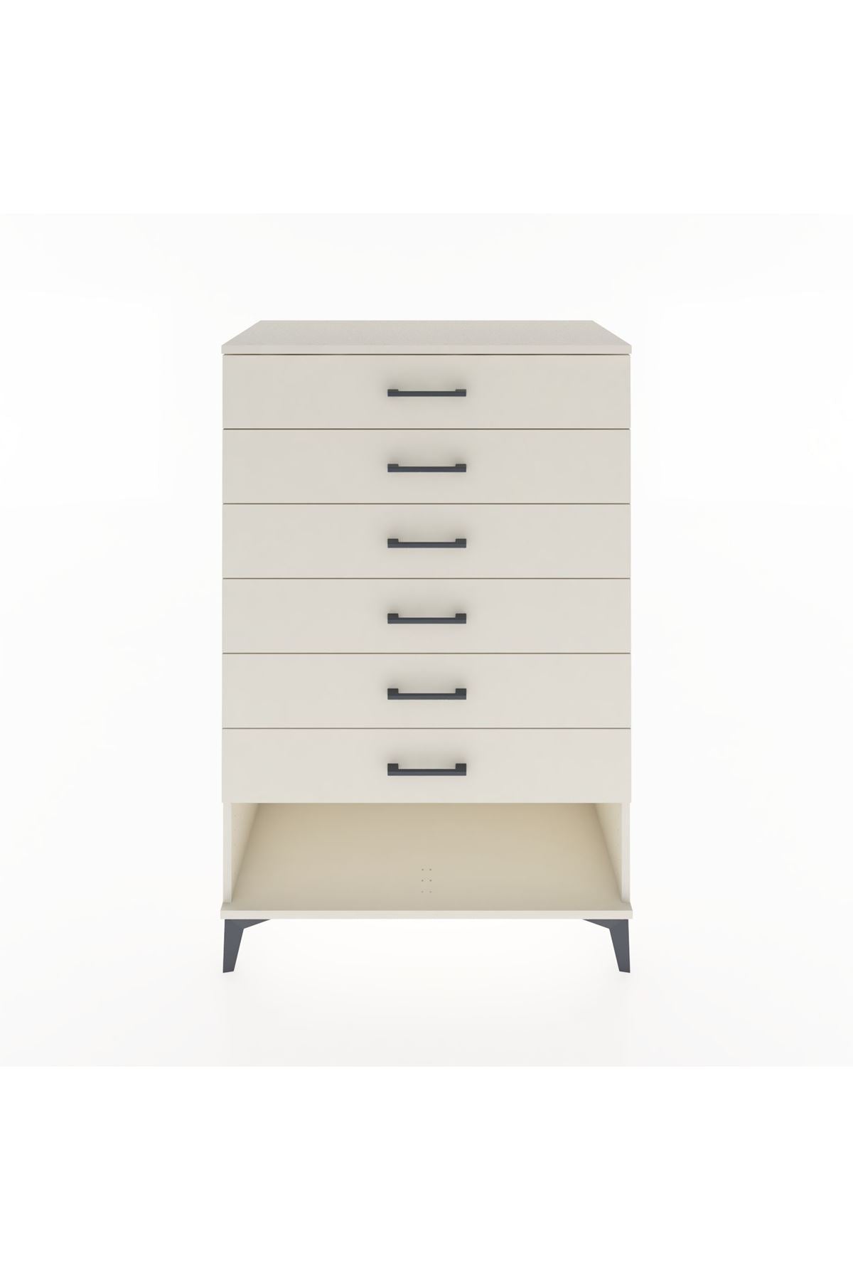 Hyperion Dolap 6 Çekmeceli 88x44x134 Aytaşı-Aytaşı