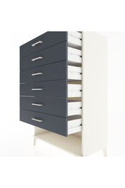 Hyperion Dolap 6 Çekmeceli 88x44x134 Aytaşı-Antrasit