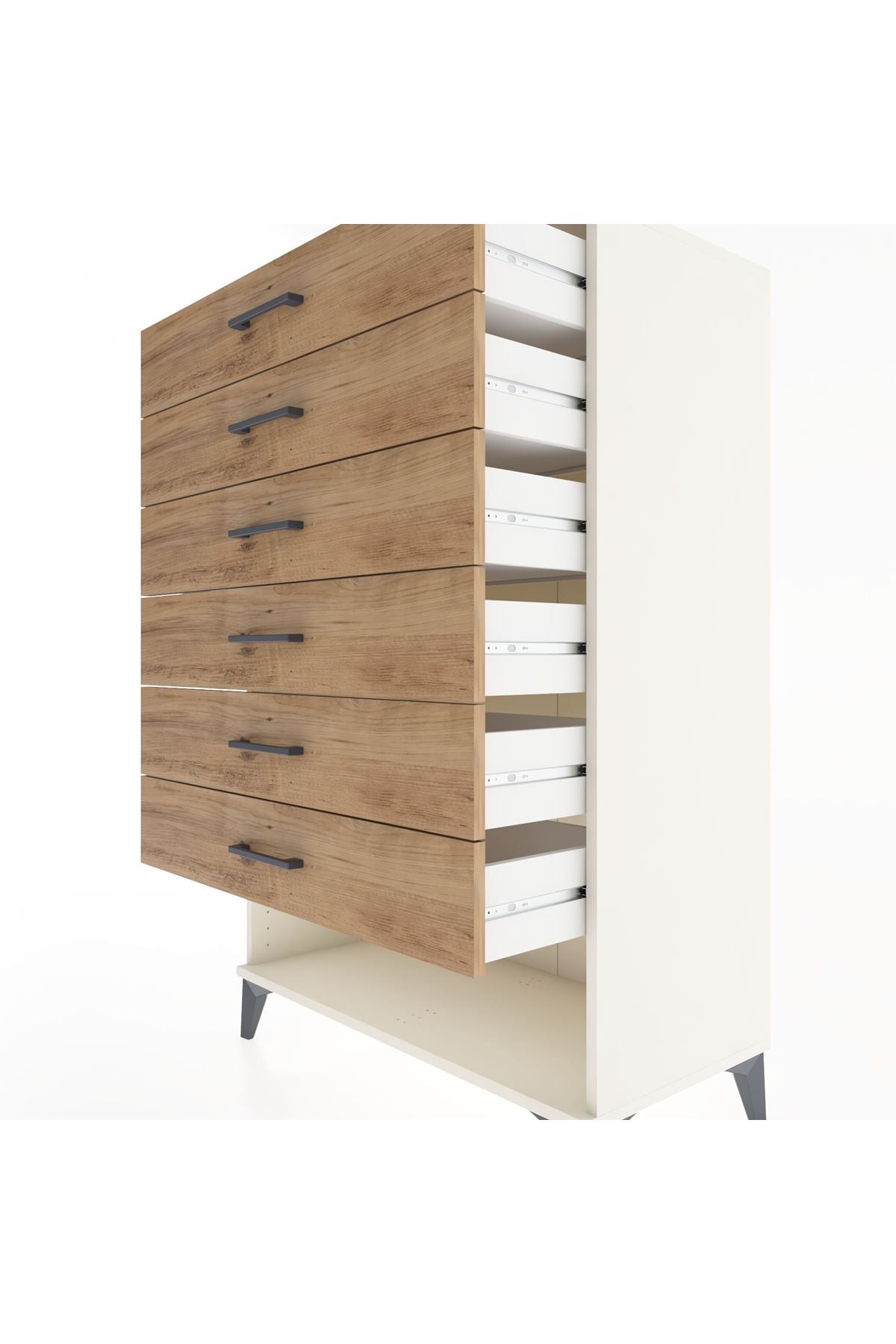 Hyperion Dolap 6 Çekmeceli 88x44x134 Aytaşı-Çam